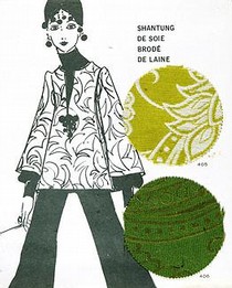 Page from Presage Paris Fashion Forecast, 1968. Museum no. AAD 746.92 PRE28