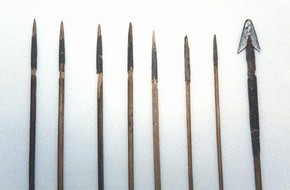 Detail of arrow heads
