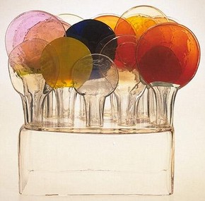'Lollipop Isle', Oiva Toikka, 1969. Museum no. CIRC.444-1969