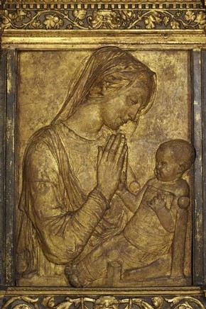 Donatello, 'Madonna and Child', about 1455. Museum no. 57-1867