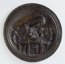 'The Virgin and Child with Four Angels', round relief, Donatello, before 1456. Museum no. A1-1976