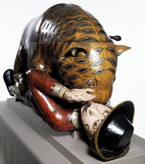 Tipu's Tiger', emblematic organ, 1790. Museum no. 2545(IS)