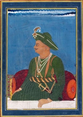 Unknown, 'Tipu Sultan', about 1790-1800. Museum no. IS.266-1952