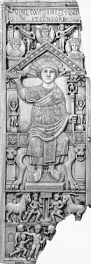 Leaf of a diptych of the Consul Anastasius, 517. Museum no. 368-1871