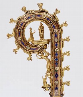 The Reichenau Crozier, 1351. Museum no. 7950-1862