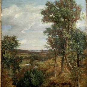 'Dedham Vale' by John Constable RA, 1802, Museum no. 124-1888