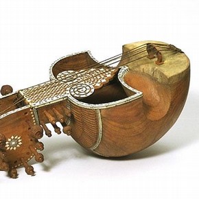 Musical instrument (sarinda), about 1850. Museum no. IM 67-1911, given by Mrs R Irvine