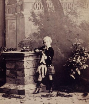 Camille Silvy, photograph of Master HGE Gladstone, 1862. Museum no. E980-1992