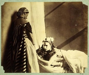 Lady Clementina Hawarden, Isabella Grace and Clementina Maude, about 1861. Museum no. PH.335-1947.