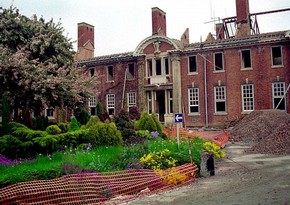 Carlton Hayes Hospital, Narborough, near Leicester. Photograph by Marcus Binney