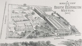 View of the South Kensington Museum, 1862.