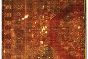 Carpet fragment; wool warps, wefts and pile; Egypt (probably Cairo), 1468-96. Museum no. 150-1908.