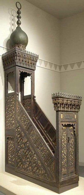 Minbar made for Sultan Qa'itbay, 1468-96, Museum no. 1050-1869