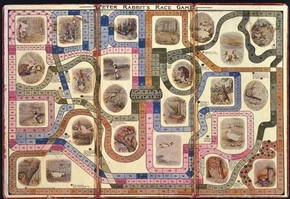 Beatrix Potter, ‘Peter Rabbit’s Race Game’ © Frederick Warne