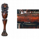 One of four legs from a sideboard, 1848-50. Museum no. W.7:4-1967