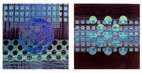 Optical Blue and Green, Neil Bottle, 2006, © Neil Bottle