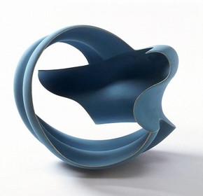 Blue Form, Wouter Dam, Dutch, 2003. Museum No. C.42-2004
