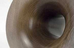 Large, flared tube form, Steve Howlett, 2000