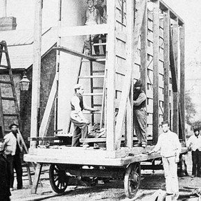 Figure 1. The transport organised by Captian Fowke.