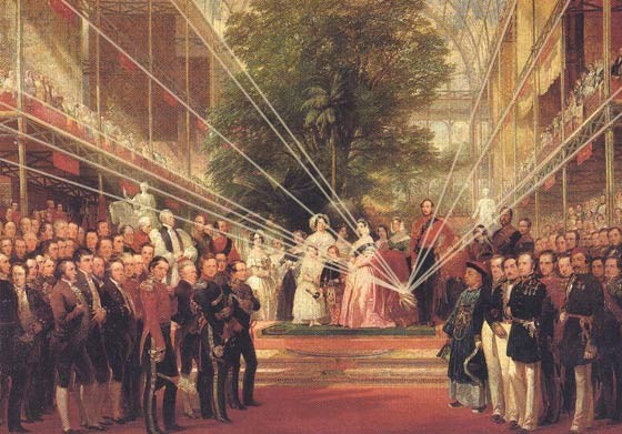 'The Opening of the Great Exhibition', 1851, Museum no. 329-1889
