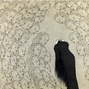 Audrey Niffenegger. Artwork to The Three Incestuous Sisters, aquatint etchings from zinc plates, hand-coloured with watercolours, on Sakamoto paper. Published by Jonathan Cape, Random House London, 2005