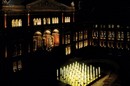 Volume installation in the V&A's John Madejski Garden ©Supermatic / United Visual Artists Photo: John Adrian