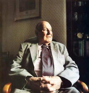Victor Percival at home.