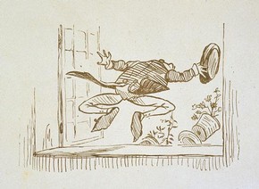 Randolph Caldecott, 'A Frog he would a woo-ing go', 19th Century. Museum no. E.267-1899