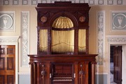 Organ case at Newby Hall, James Stuart, About 1767. Photographed in 2006, courtesy of Mr Richard Compton, Newby Hall Estate, Yorkshire