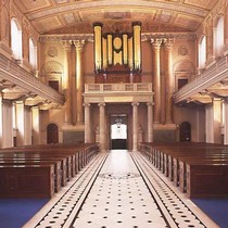Chapel, interior, looking towards the organ James Stuart, assisted by Robert Mylne and William Newton, 1779-89. Courtesy of James Brittain/ The Greenwich Foundation, © The Greenwich Foundation/ James Brittain