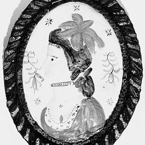 Figure 1a. The plaque (235 x 182mm) (Museum No. S.1071-1996). Photography by Simon Fleury.