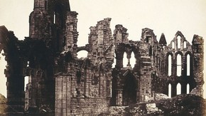 Benjamin Brecknell Turner, 'Whitby Abbey, Interior', 1852-1854. Museum no. PH.49-1982