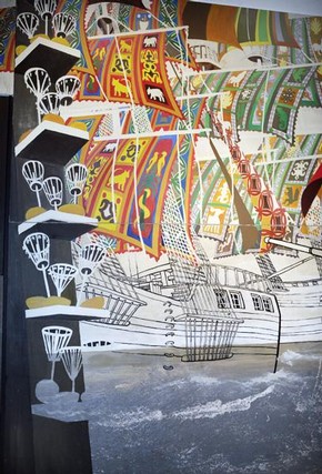 The Gates of Return (detail), Julien Sinzogan, 2006-7