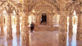 Interior of Temple at Dilwara, Raju Shah, 2006