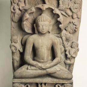 23rd Tirthankara Parsvanatha, sculpture, 7th century. Museum no. IS.18-1956