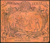 Elie Pacot’s bookplate, about 1688-1713. Private Collection, Lille, France