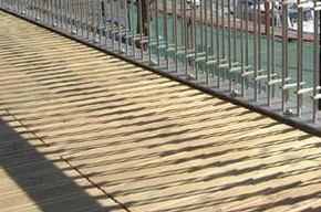 Balustrade on Pavilion Building, Harbourside, Bristol, Dail Behennah, 2006, Photograph by Peter Sulzmann, Childs & Sulzmann Architects
