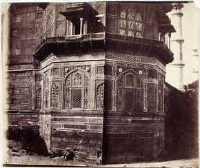 John Murray, 'The Octagon at the Taj Mahal', 1875. Museum no. PH.383-1982