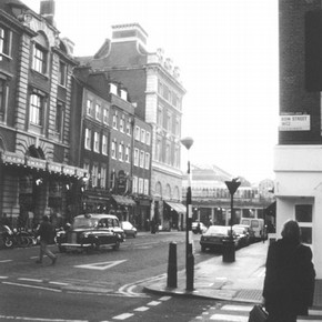Figure 1. Buildings opposite the Theatre Museum. Photography by David Ford