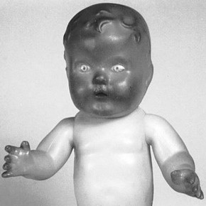 Figure 5. PVC doll. Museum no. Misc.98-1987. Photography by V