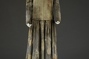 Miguel Adrover, Dress, combining a distressed Coca-Cola T-shirt with a hijabinspired tunic, Autumn/Winter 2001–2