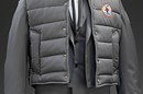 Thom Browne, Quilted wool four-piece suit of waistcoat, sleeveless jacket, inner waistcoat and trousers, cotton shirt,wool bow tie, Autumn/Winter 2006–7