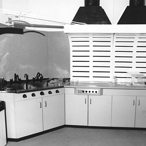 The dyeing area. Photography by V