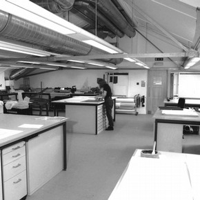 The Conservation Mountcutters' mezzanine. Photography by V