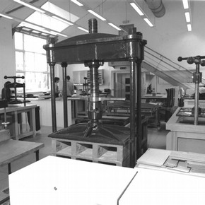 The new Book Conservation Studio. Photography by V