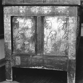 Figure 2. Webb Chest showing damaged end. Photography by V