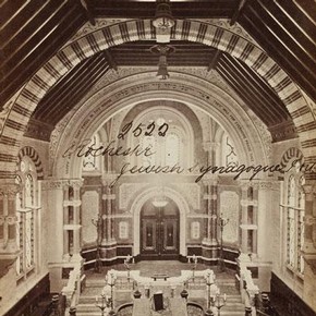 Francis Frith, Interior of Rochester Jewish Synagogue, Museum no. E.208:2393-1994