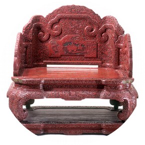 The Imperial Throne of Emperor Ch'ien Lung, About 1775-80. Museum no. W.399-1922.