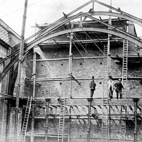 Building the South Court About 1861