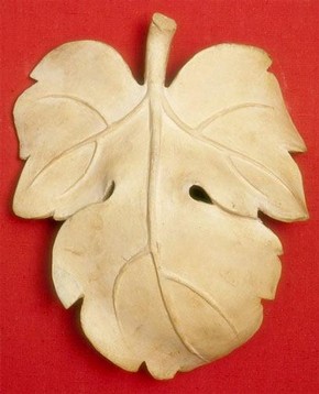 Fig Leaf for David, after original by Michelangelo, about 1857. Museum no. 1857A-161.